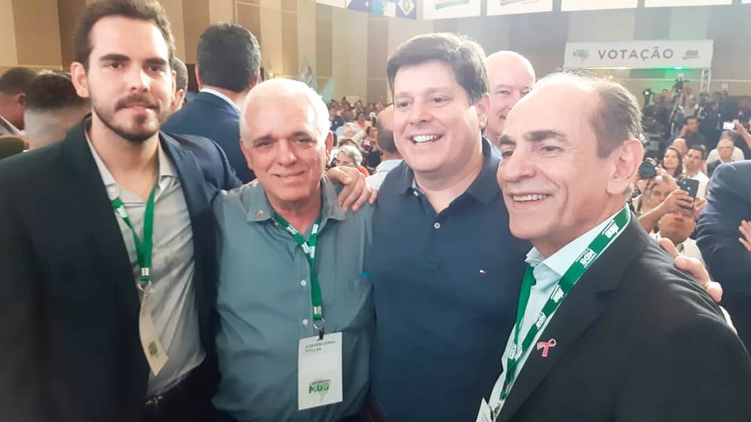 Deputado Marcos Aurélio, Themistocles Sampaio, Baleia Rossi e Marcelo Castro